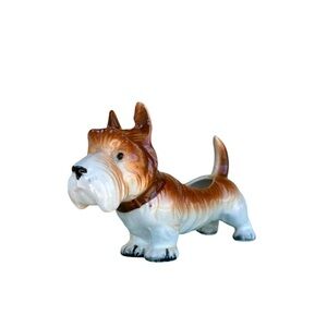 Vintage Scotty Dog planter. Made in Japan.